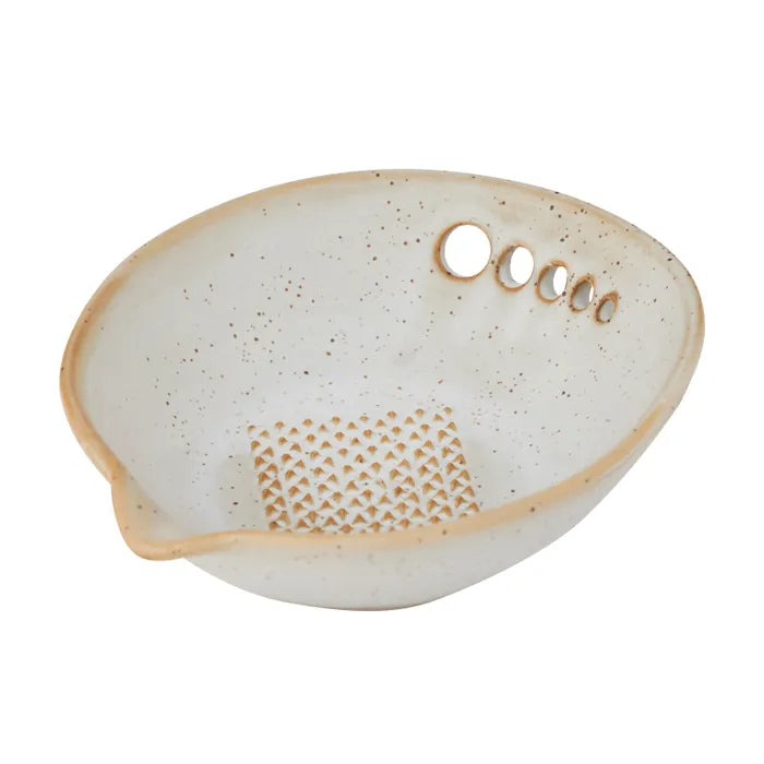 FRANCIS CERAMIC GRATE/SERVE DISH