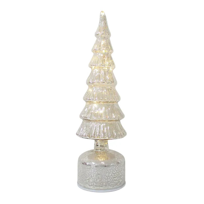 GLASS LED TREE: SMALL