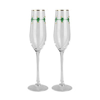 HOLLY FLUTE SET OF 2