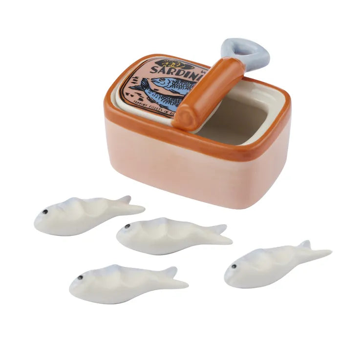 SARDINA CERAMIC CHOPSTICK SET: 5PC