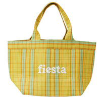 FIESTA RECYCLED LUNCH COOLER: YELLOW