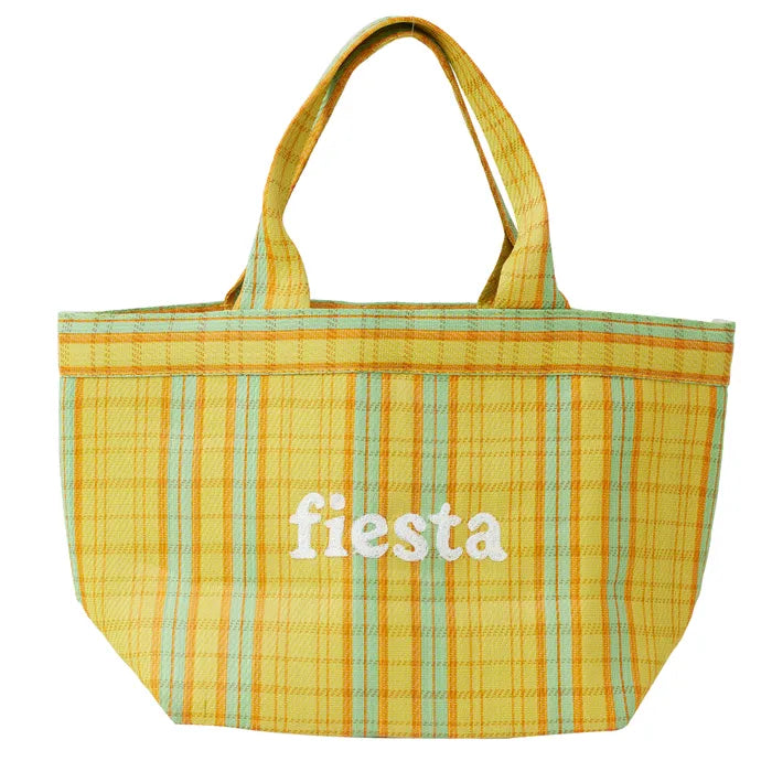 FIESTA RECYCLED LUNCH COOLER: YELLOW