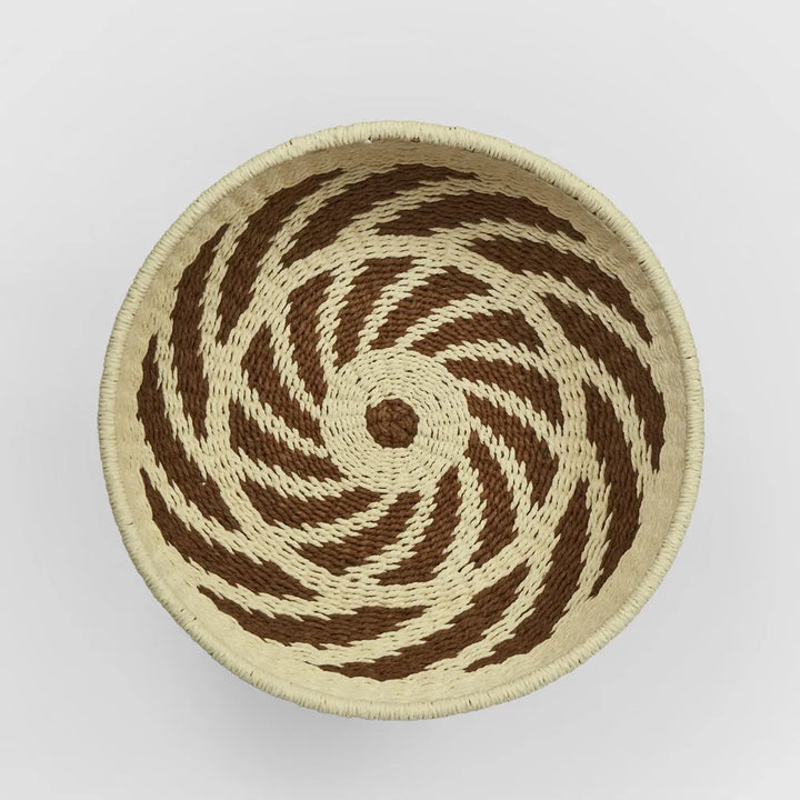 SHIRA BASKET: BROWN NATURAL