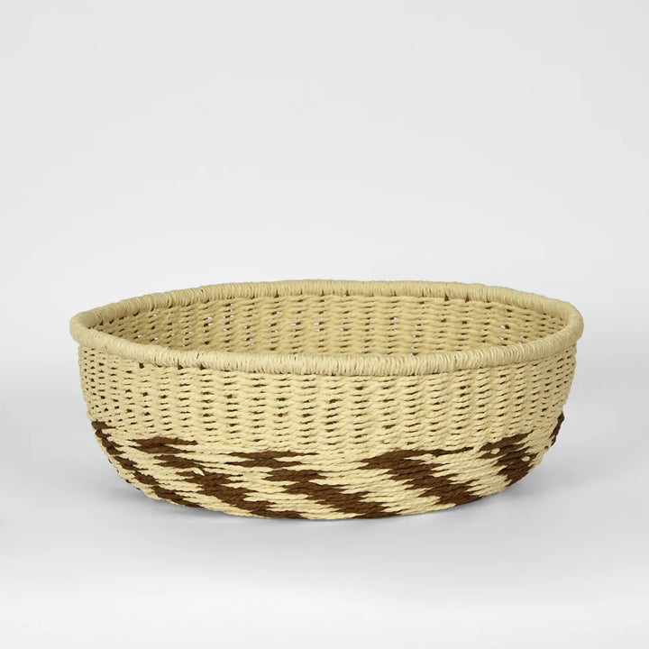 SHIRA BASKET: BROWN NATURAL
