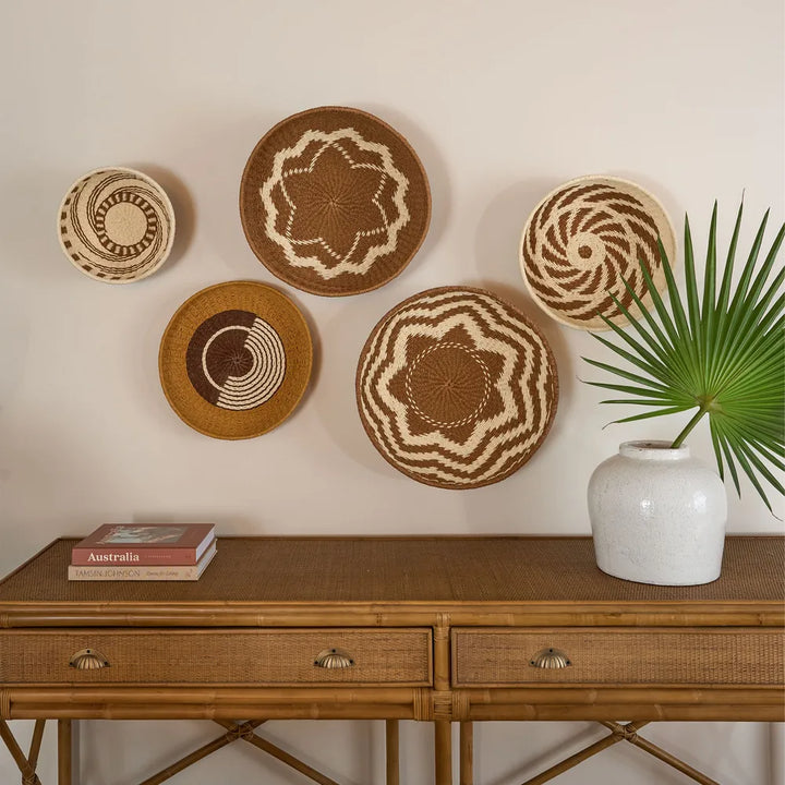 SHIRA BASKET: BROWN NATURAL