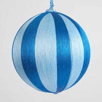 SILK STRIPE BAUBLE: LARGE