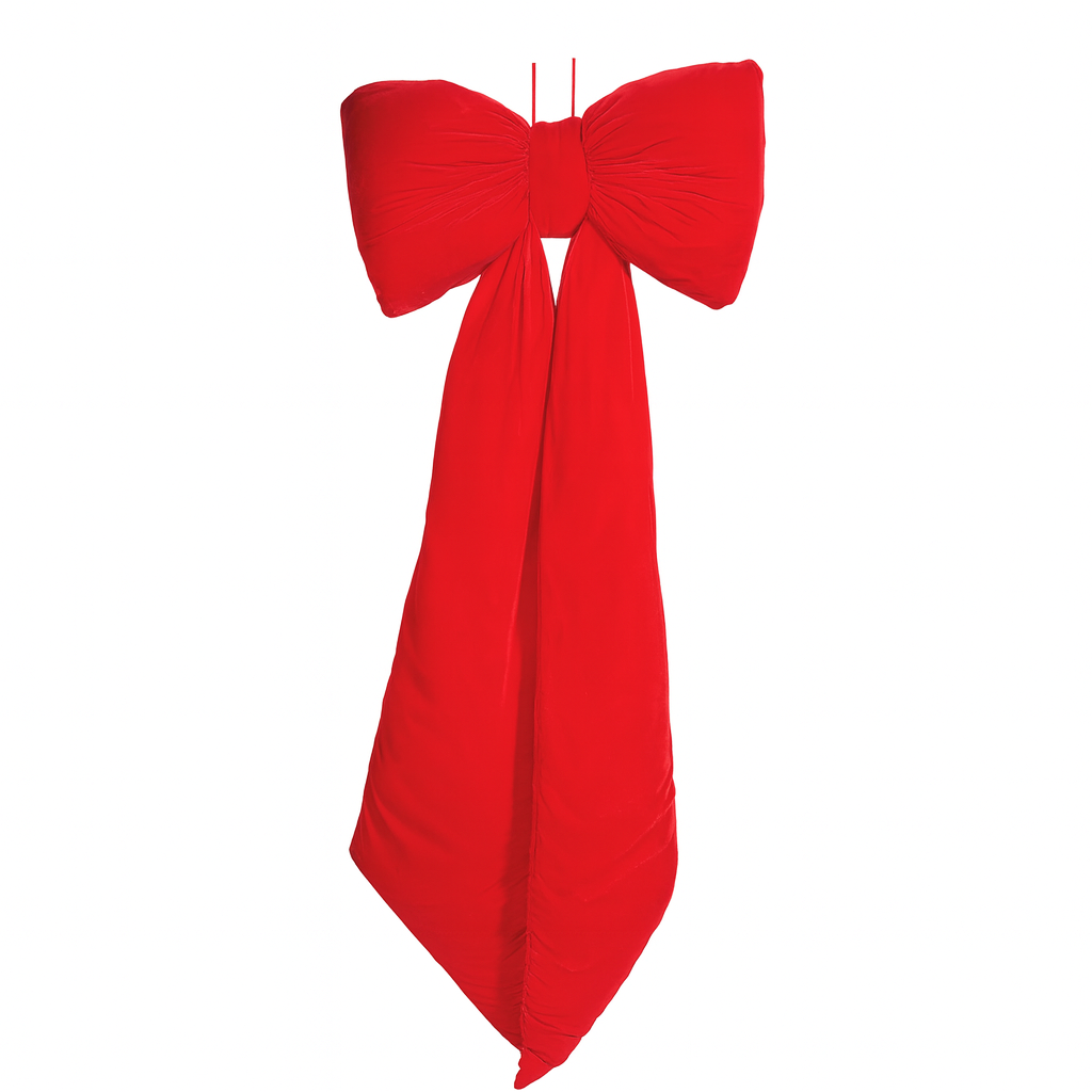 ELONGATED BOW: RED