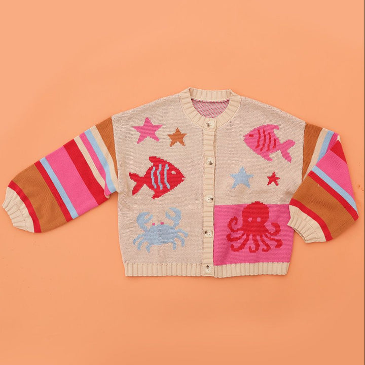 SMALL SWIM CLUB YOU WISH JELLYFISH CARDI