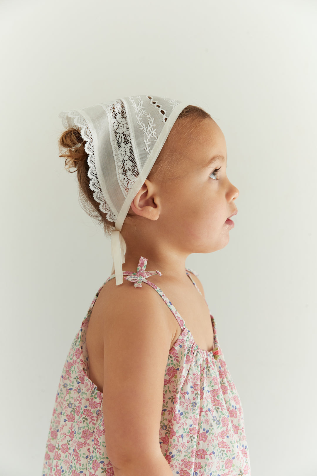 JUNI Jnr Lace Bandana Blanc - kids bandana