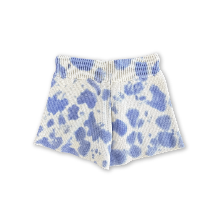 Grown Organic Tie Dye Milano Shorts Pacific back