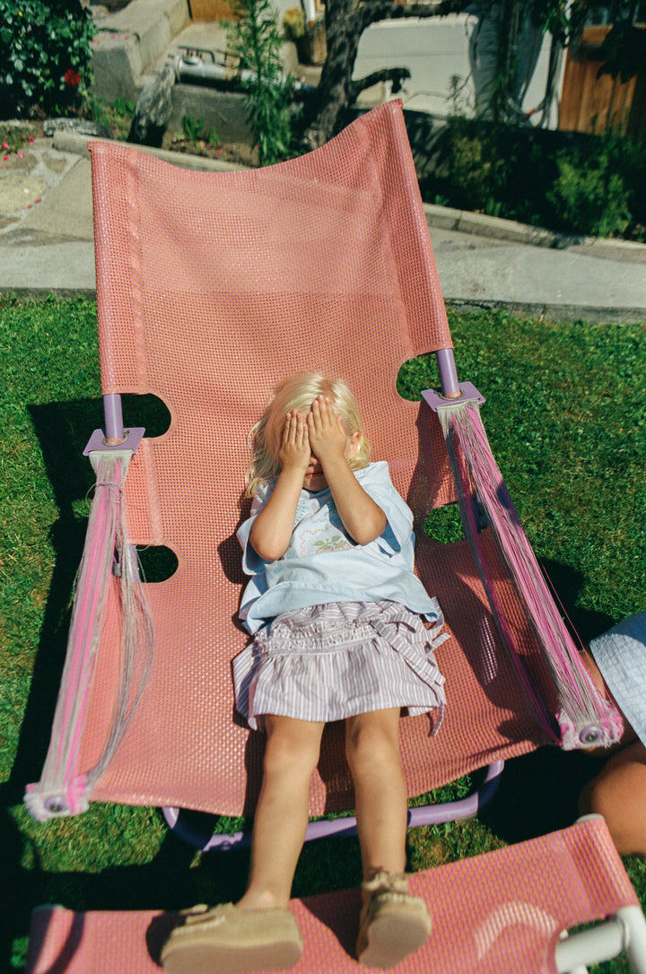 Juni Jnr Annika Skirt Rosa Stripe - kids skirt
