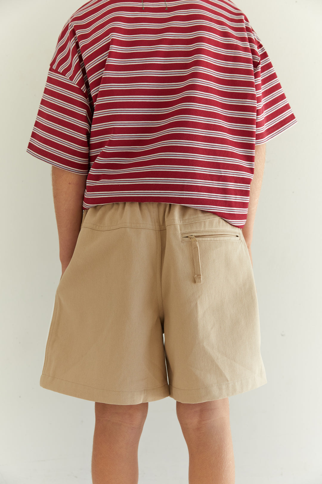 JUNI Jnr Benni Short Tan - kids shorts