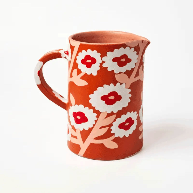 J & CO MAKER JUG: ROSY FLORAL