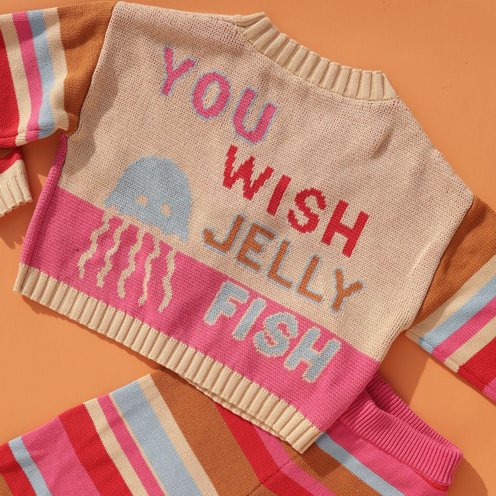 SMALL SWIM CLUB YOU WISH JELLYFISH CARDI