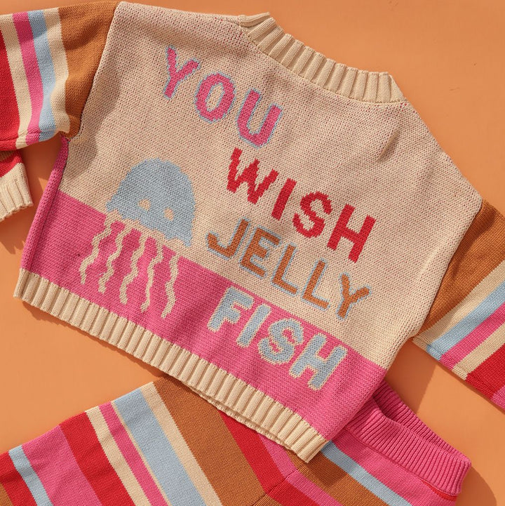 SMALL SWIM CLUB YOU WISH JELLYFISH CARDI