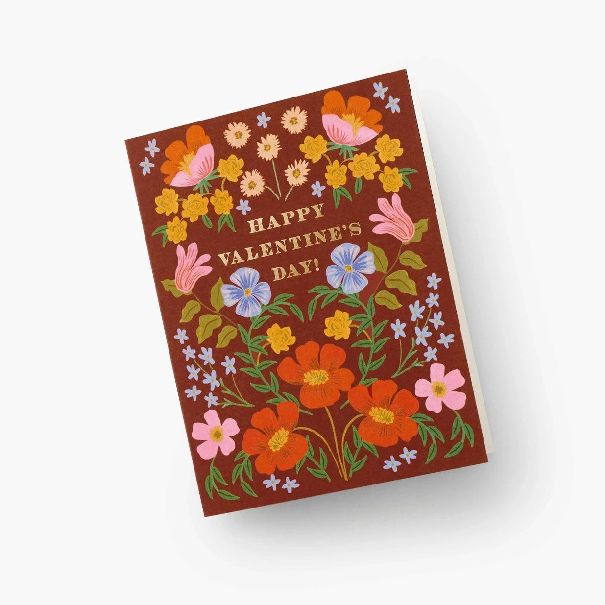 RIFLE PAPER CO STRAWBERRY FIELDS VALENTINES CARD