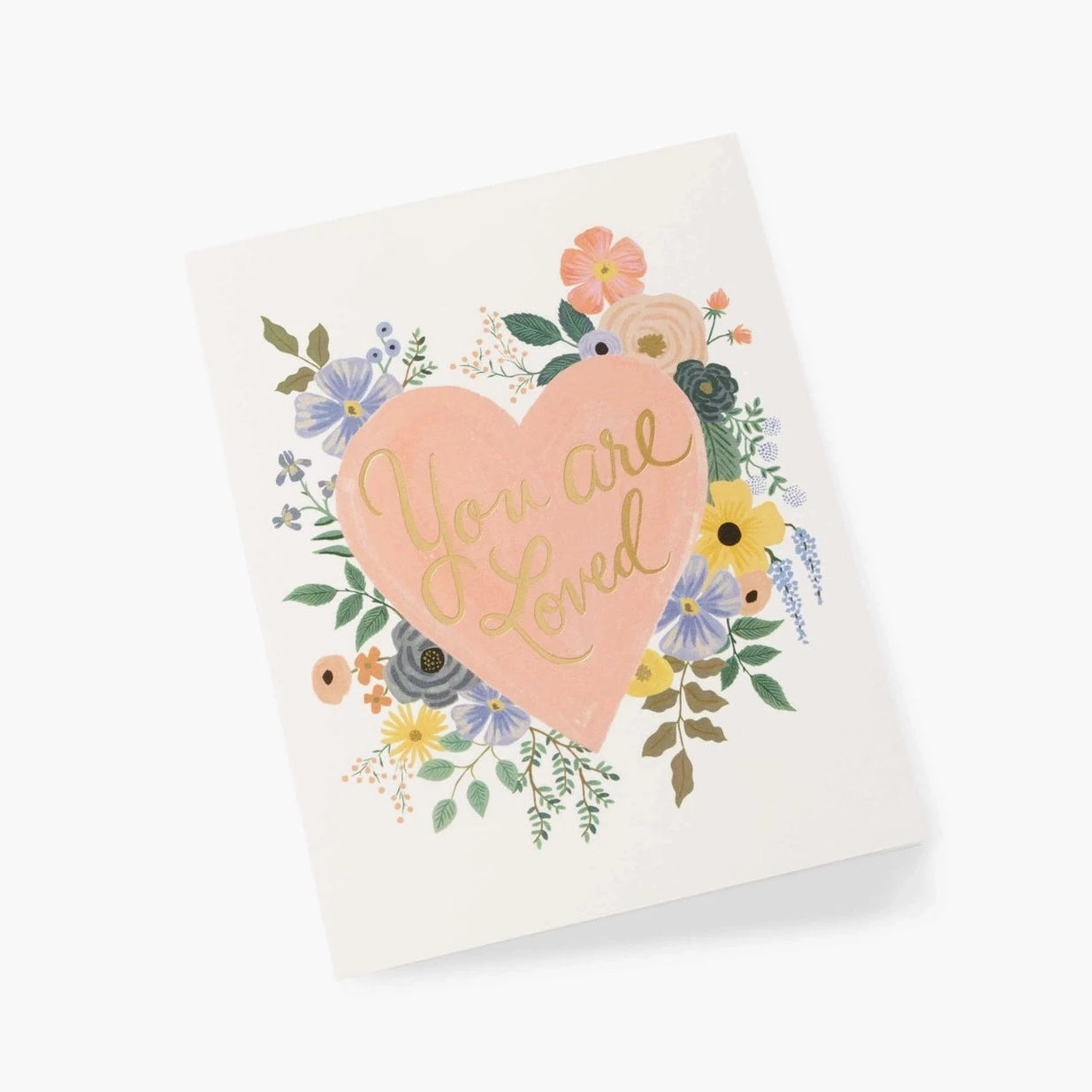 RIFLE PAPER CO YOU ARE LOVED: HEART CARD