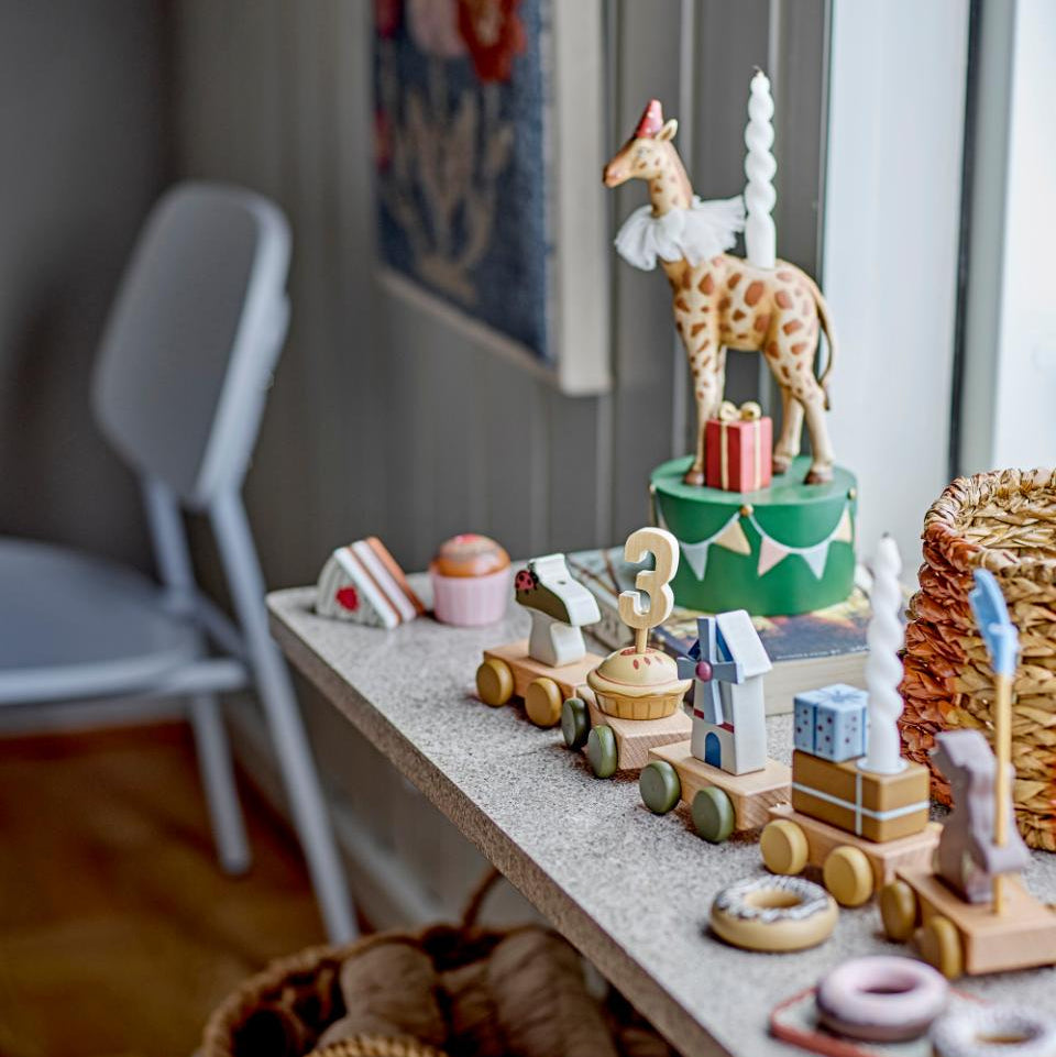 BLOOMINGVILLE FLOR CANDLE HOLDER: GIRAFFE