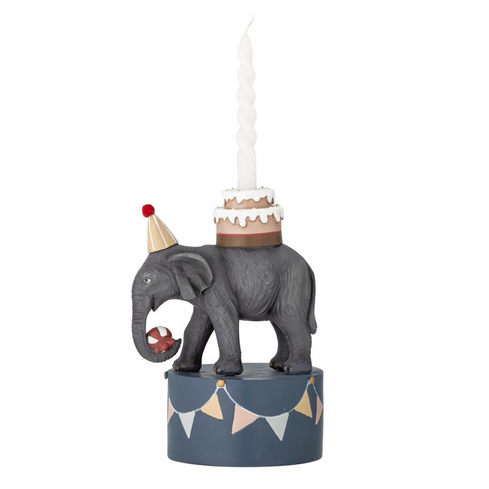 BLOOMINGVILLE FLOR CANDLE HOLDER: ELEPHANT