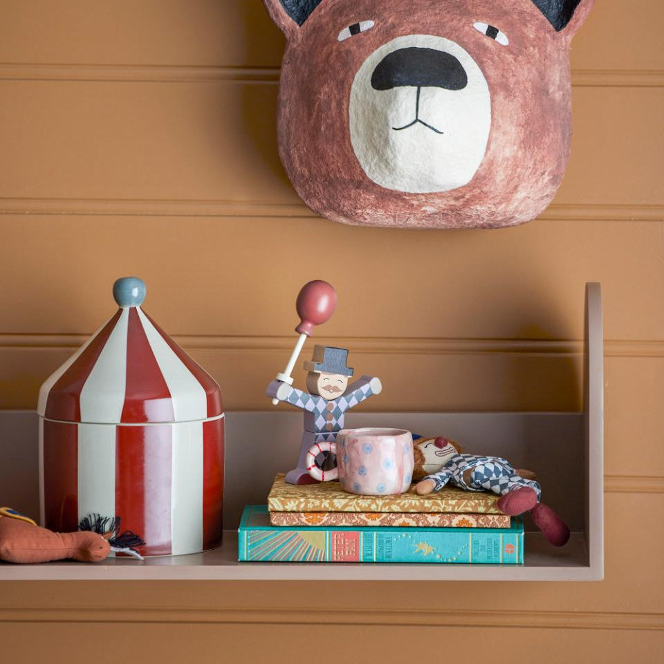 BLOOMINGVILLE CIMMI JAR WITH LID: RED