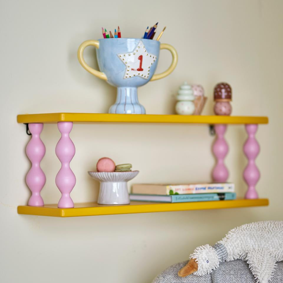 BLOOMINGVILLE BIBIOLA SHELF: YELLOW