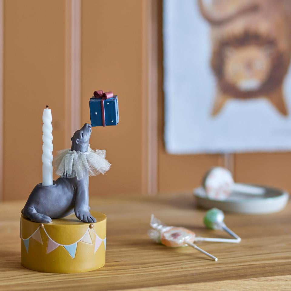 BLOOMINGVILLE FLOR CANDLE HOLDER: SEA LION