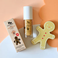 NO NASTIES NATURAL LIP GLOSS WAND: CHRISTMAS GINGERBREAD