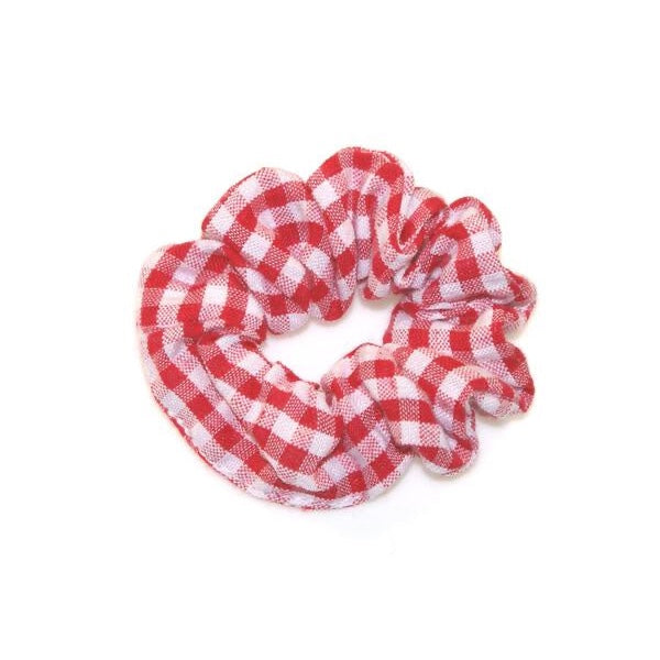 GOODY GUMDROPS GINGHAM SCRUNCHIE: RED