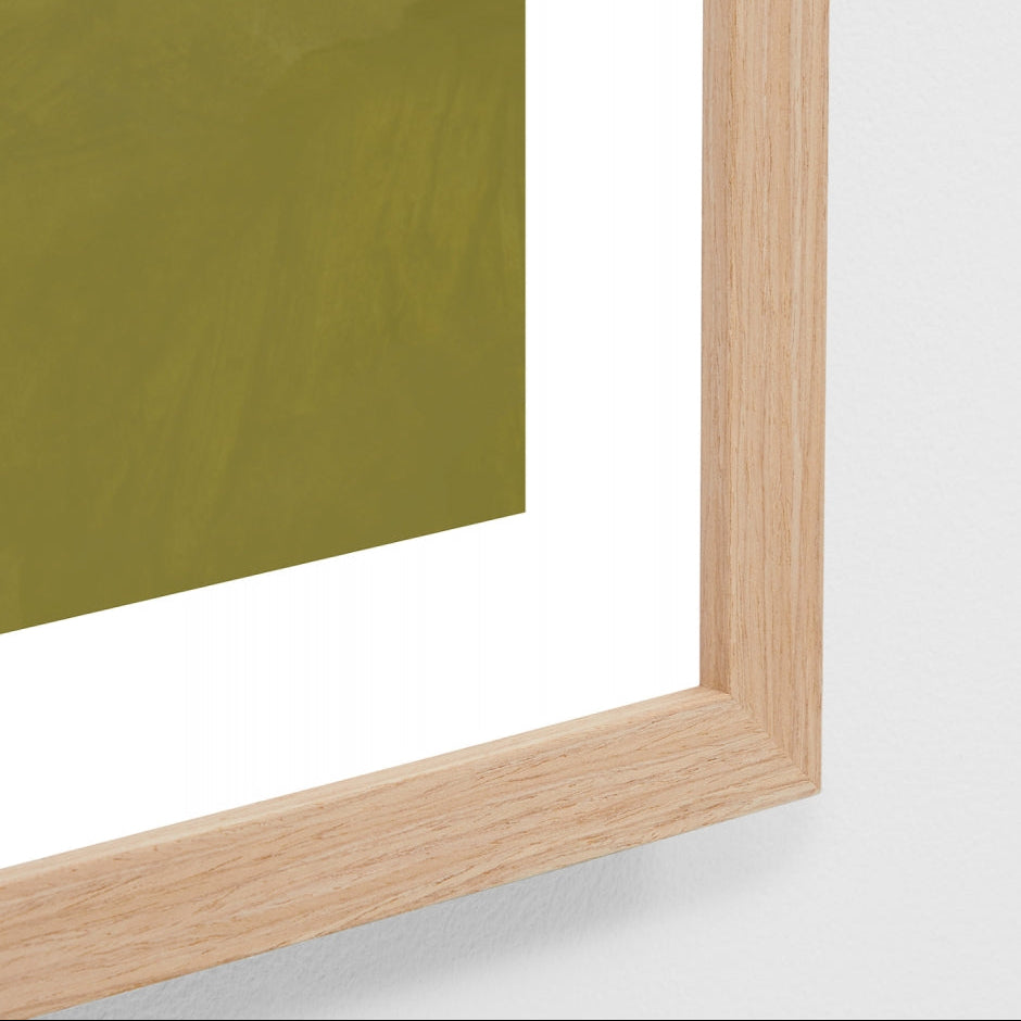 HORSE & FLOWER GREEN ARTWORK