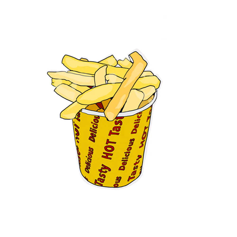 BIG BITE STUDIOS FUN FOODIE MAGNET: HOT CHIPPIES