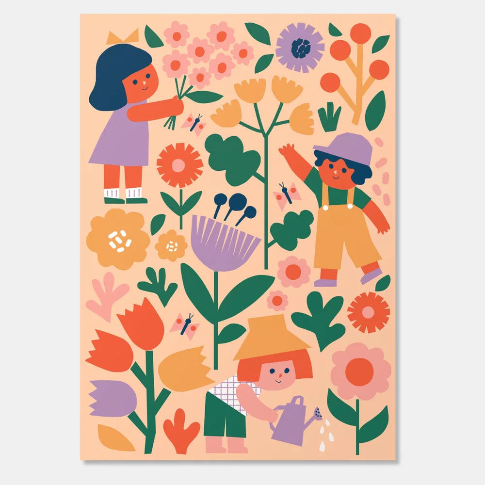 JOURNEY OF SOMETHING PAINT BY NUMBERS: FLOWER PATCH