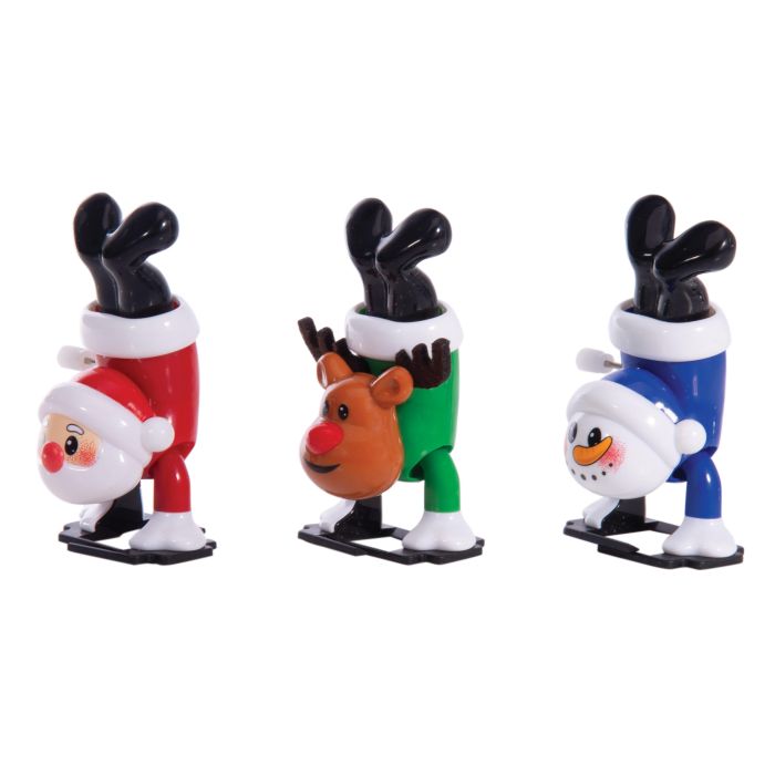 WIND UP CHRISTMAS SPRINTERS SET OF 3