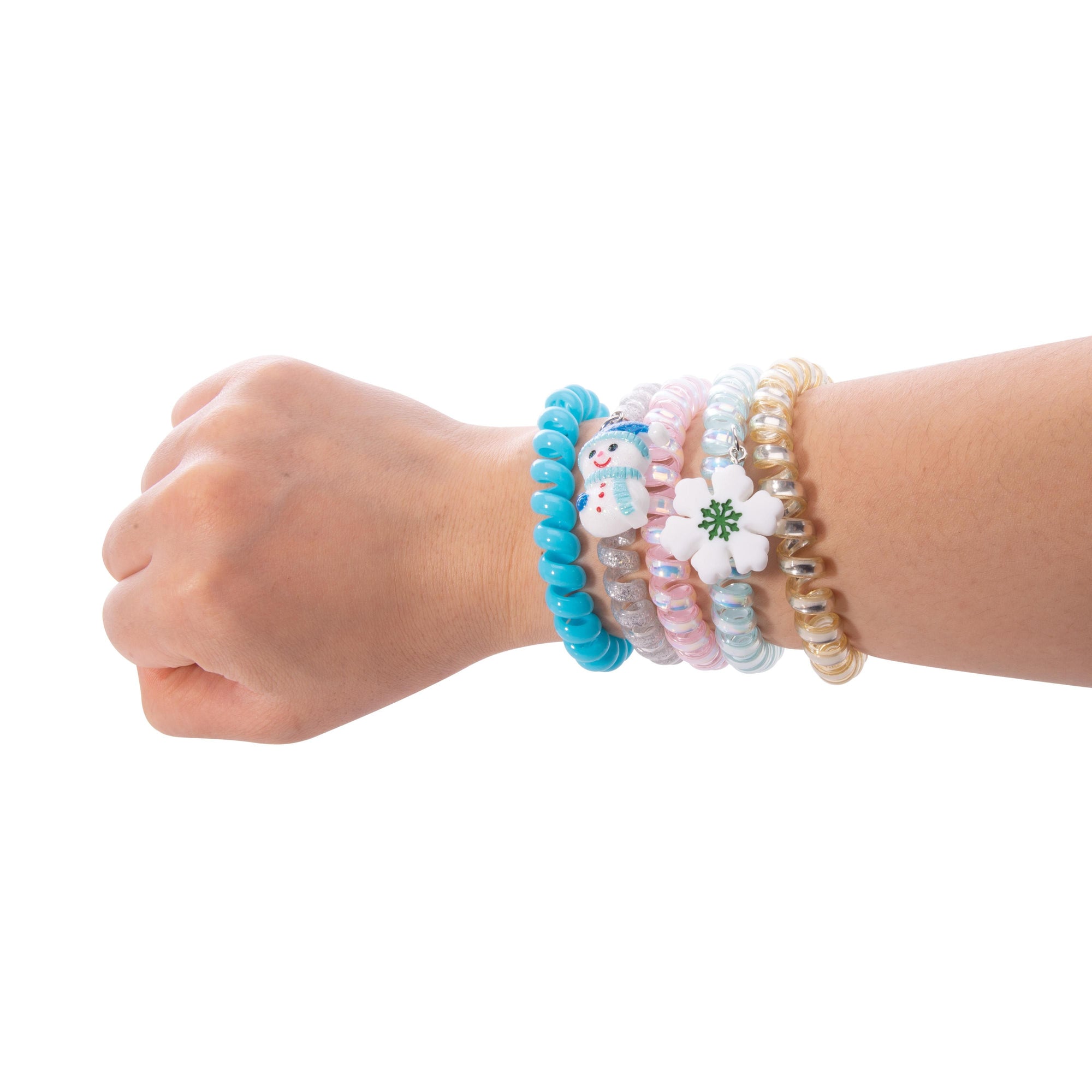 FESTIVE SPIRAL HAIR TIES