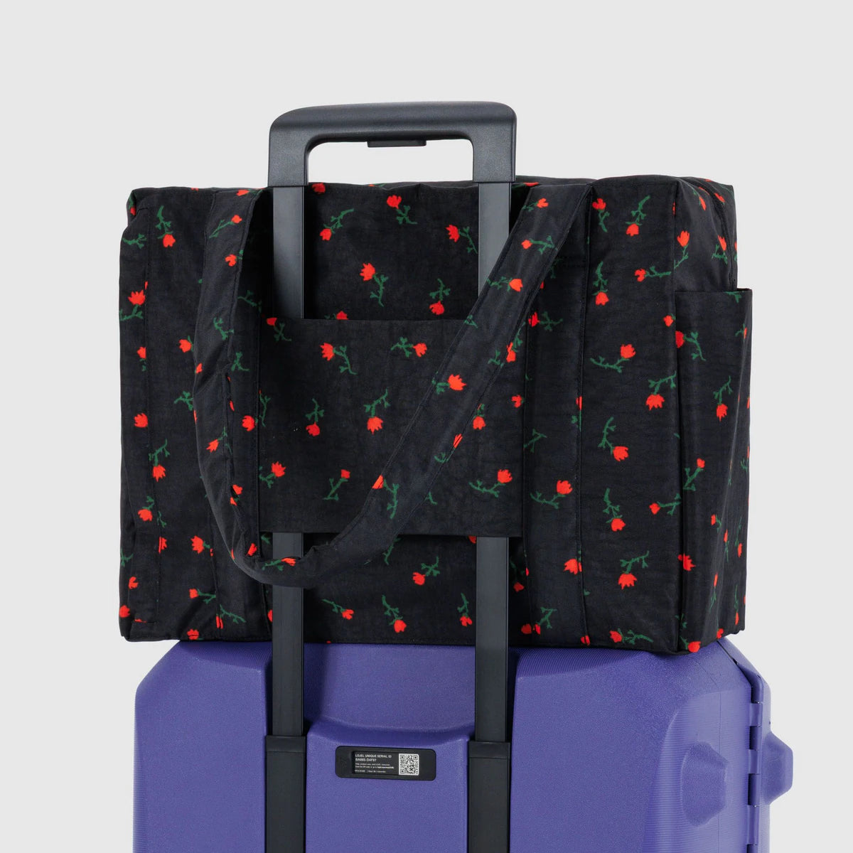 BAGGU SMALL CLOUD CARRY-ON: PAINTED WILDFLOWER