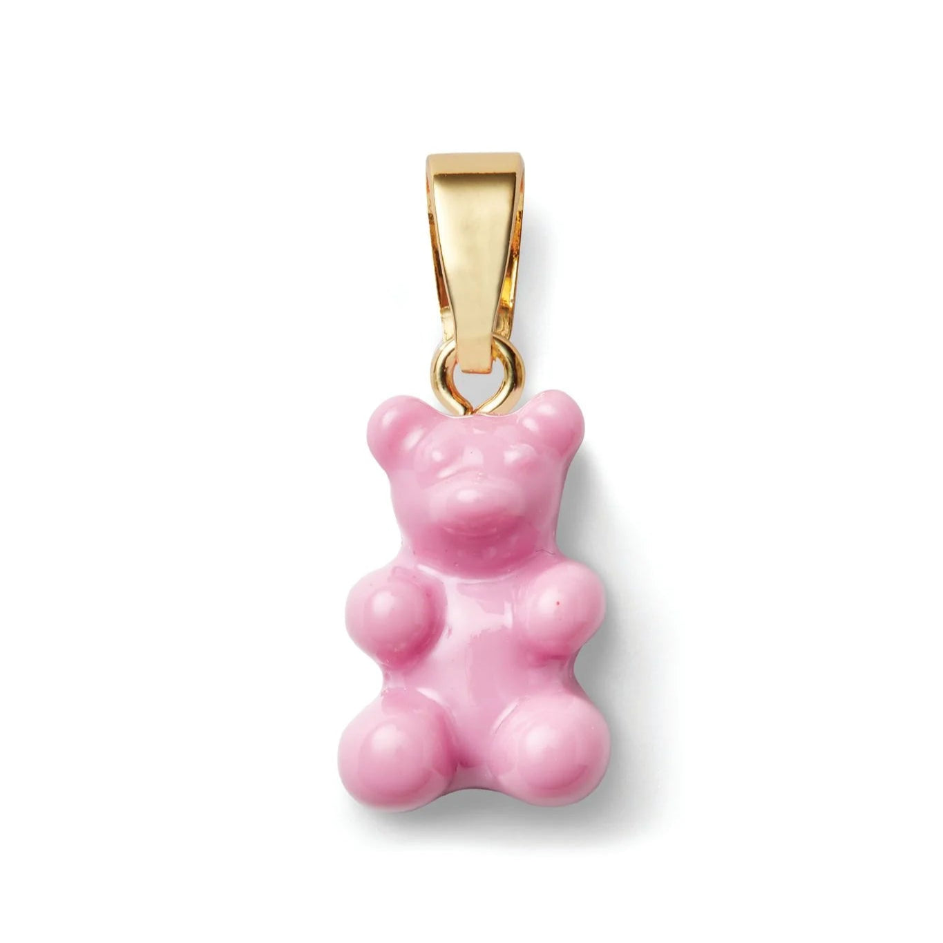 CRYSTAL HAZE NOSTALGIA BEAR: CANDY PINK / GOLD PLATED