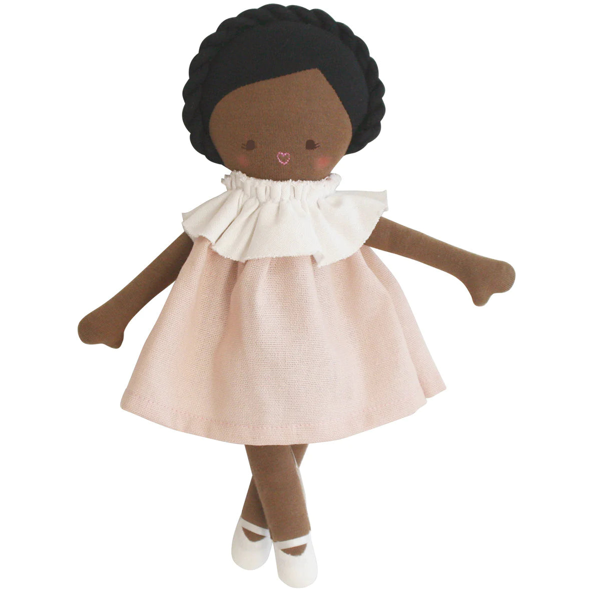 ALIMROSE BABY COCO DOLL: PALE PINK