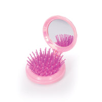 JEWEL COMPACT HAIRBRUSH/MIRROR