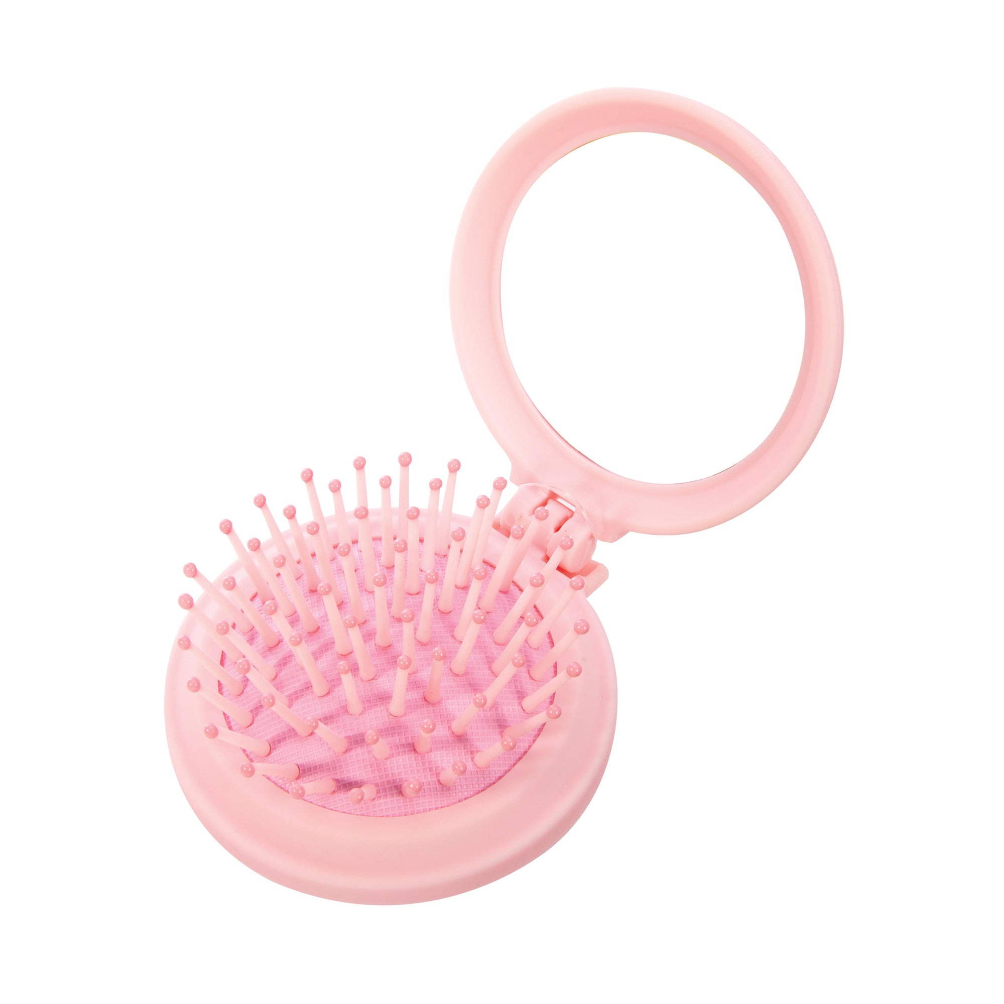UNICORN COMPACT HAIRBRUSH/MIRROR