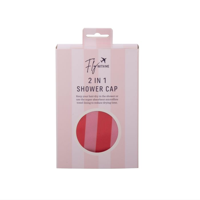 2 IN 1 SHOWER CAP