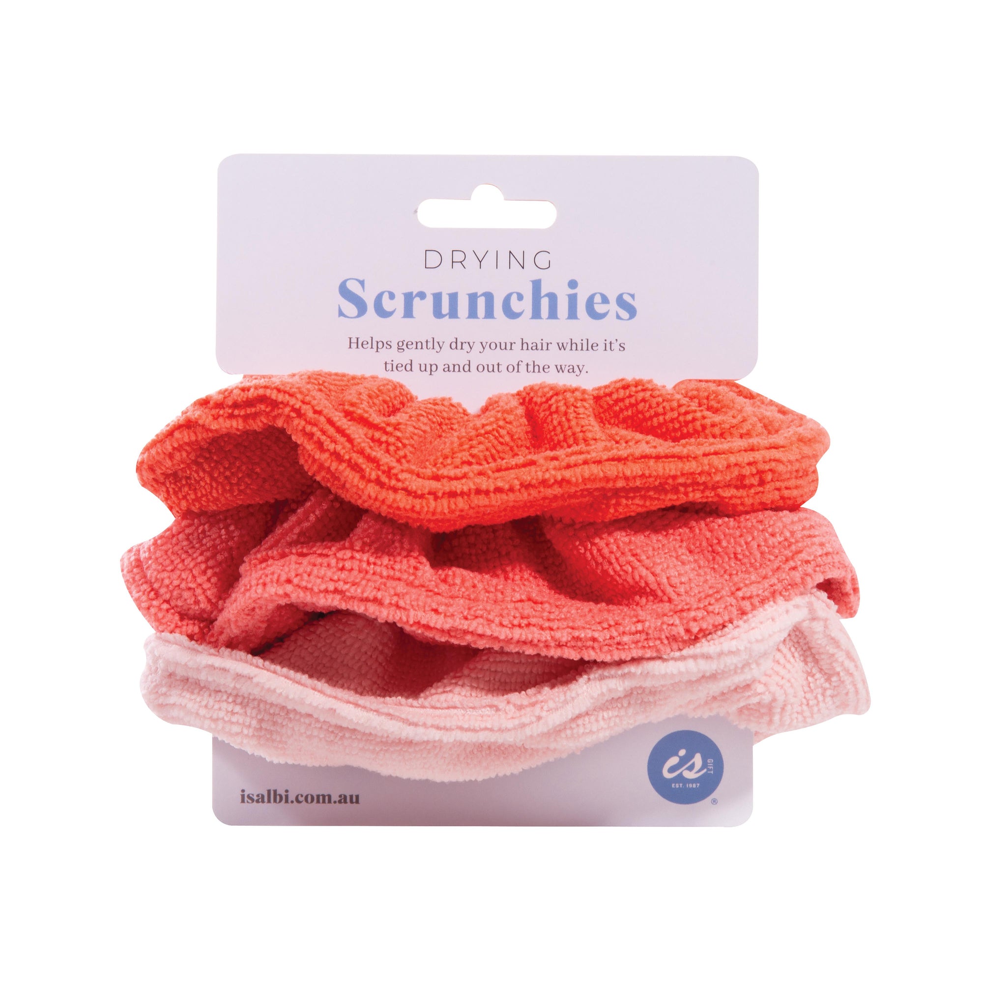 TWO TONE SCRUNCHIES 3PC