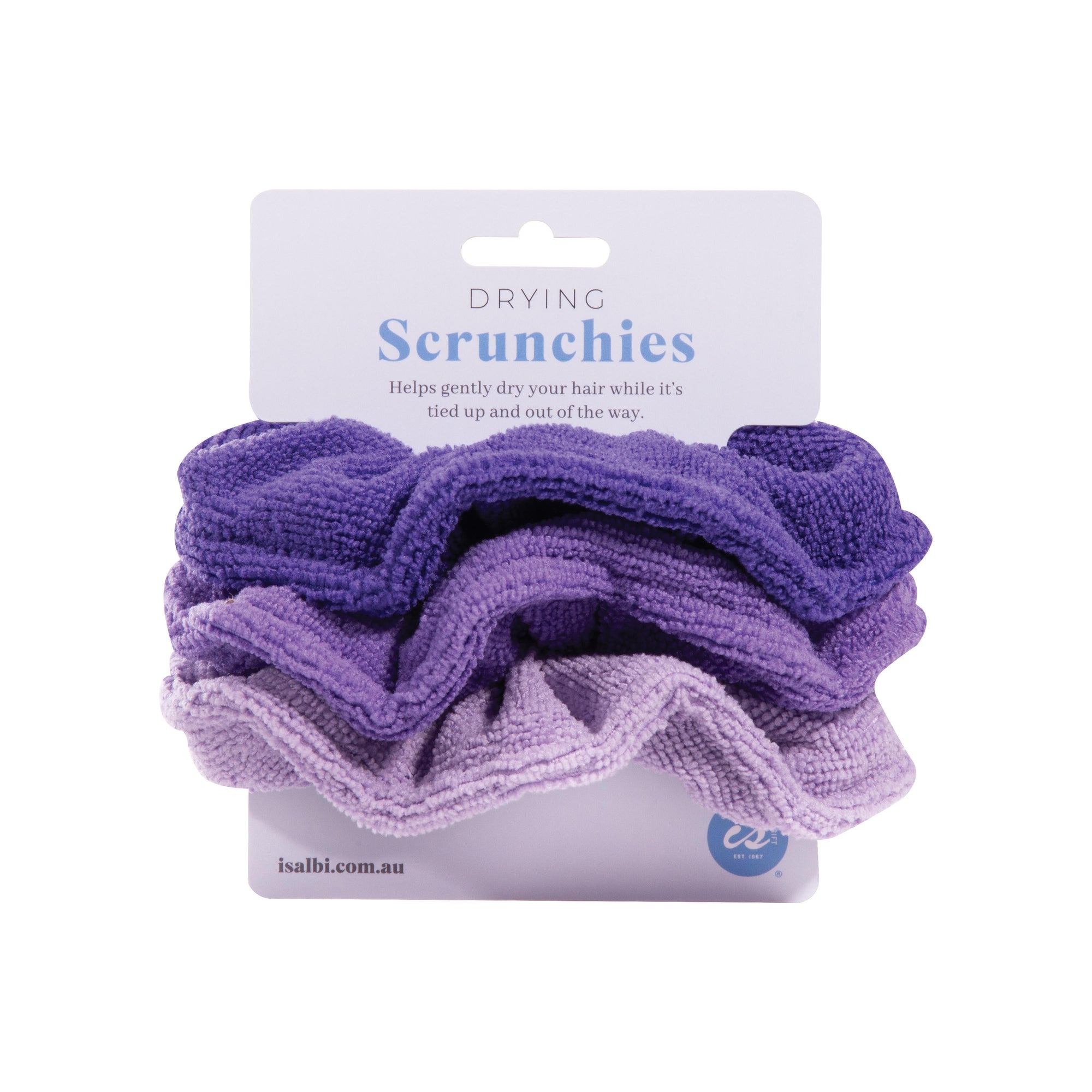 TWO TONE SCRUNCHIES 3PC