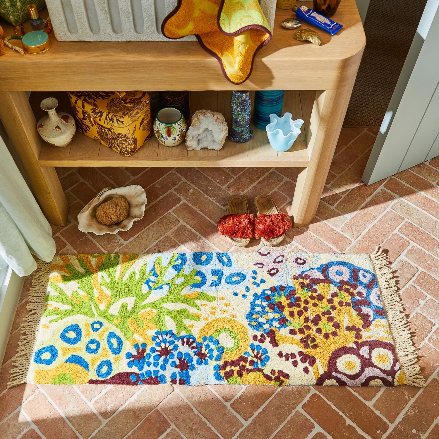 SAGE & CLARE CORA BATH RUNNER: PEARL