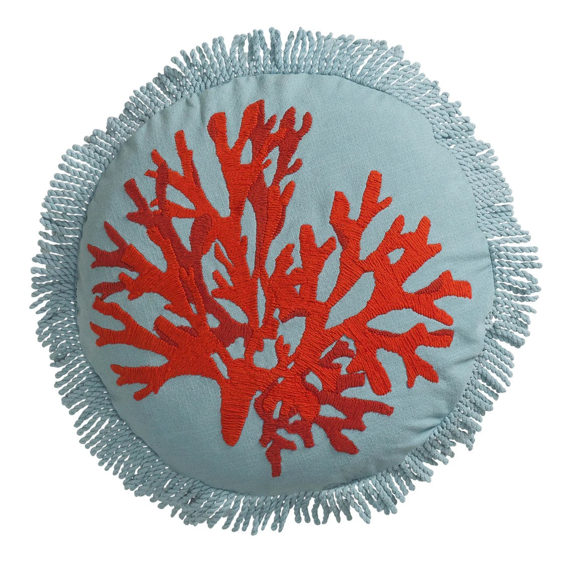 SAGE & CLARE NORI EMBROIDERED CUSHION