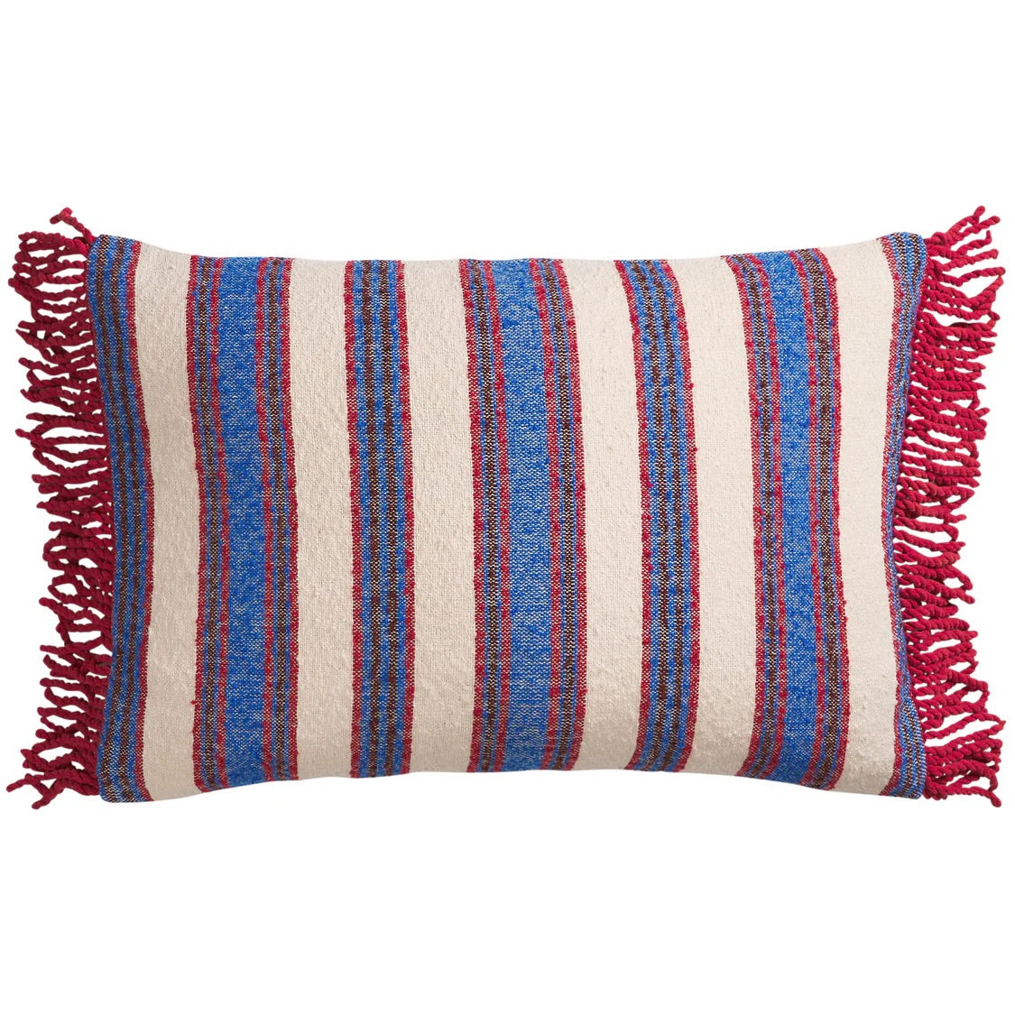 SAGE & CLARE SELENE WOVEN CUSHION: AZURE