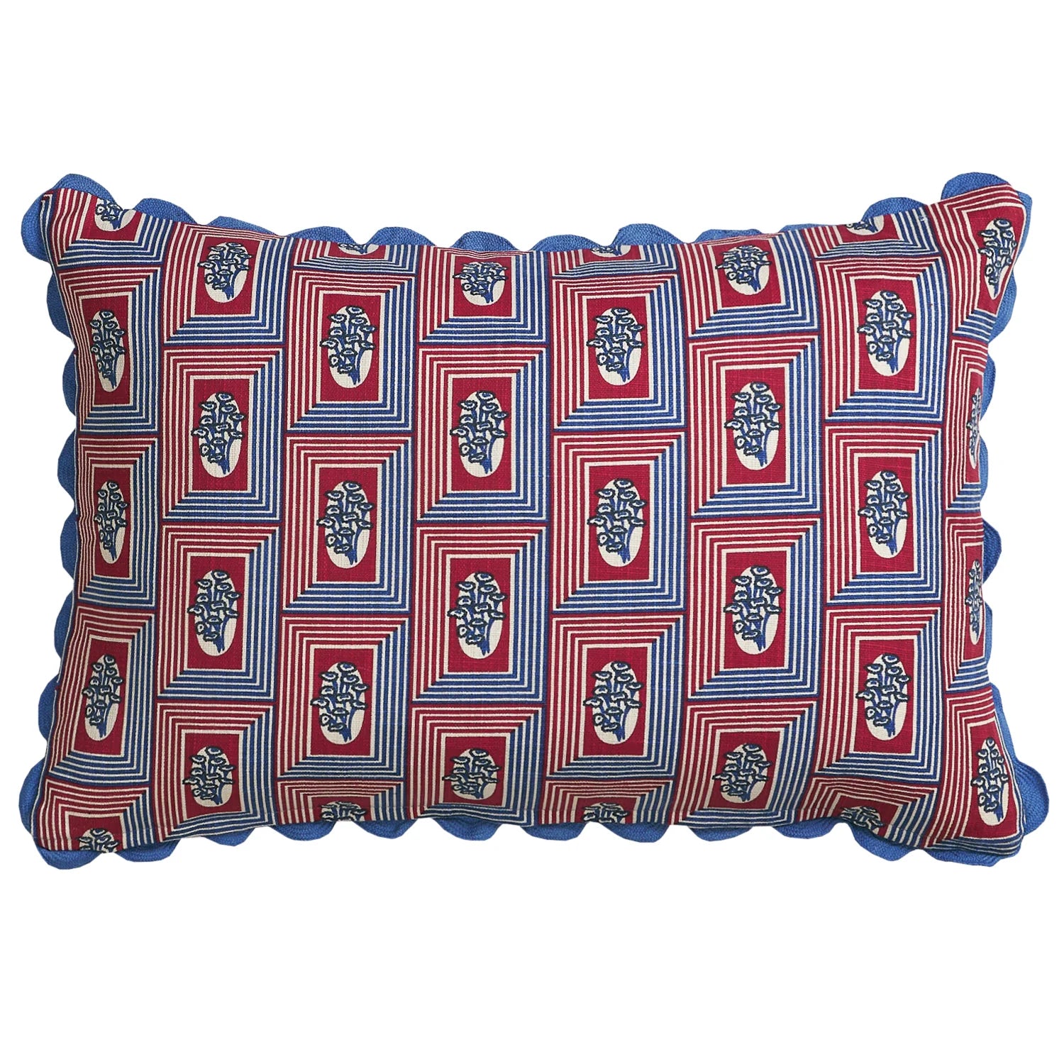 SAGE & CLARE ANTONELLA CUSHION: AZURE