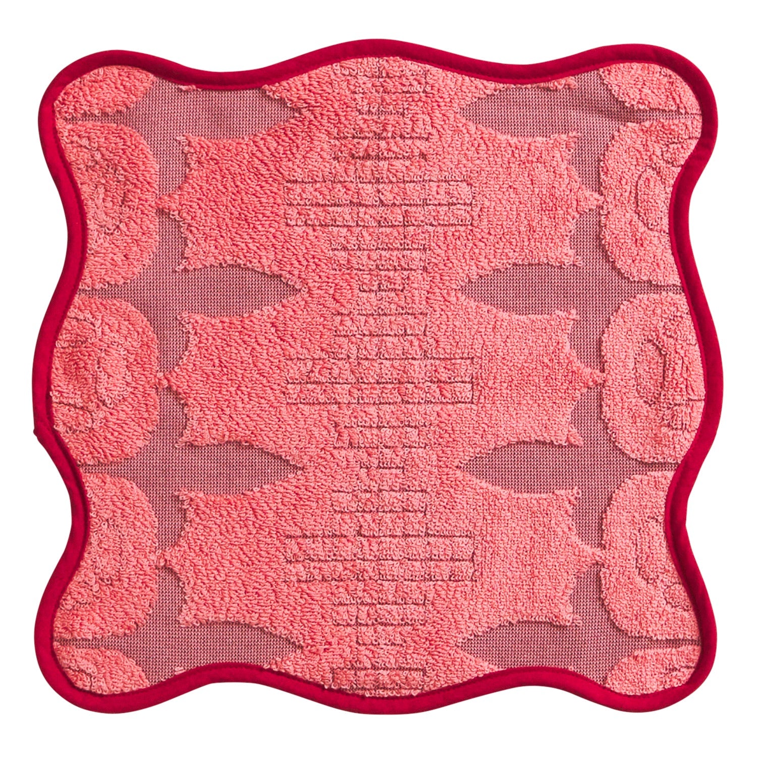 SAGE & CLARE ESME FACE WASHER: HIBISCUS