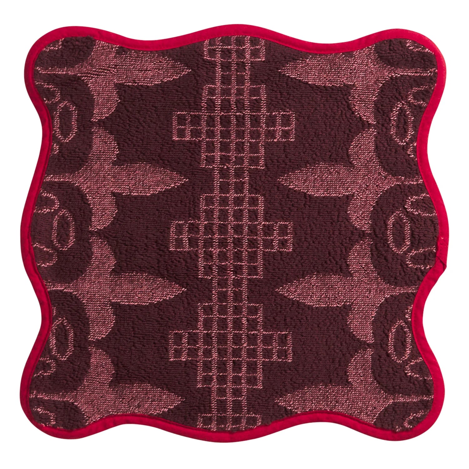 SAGE & CLARE ESME FACE WASHER: HIBISCUS