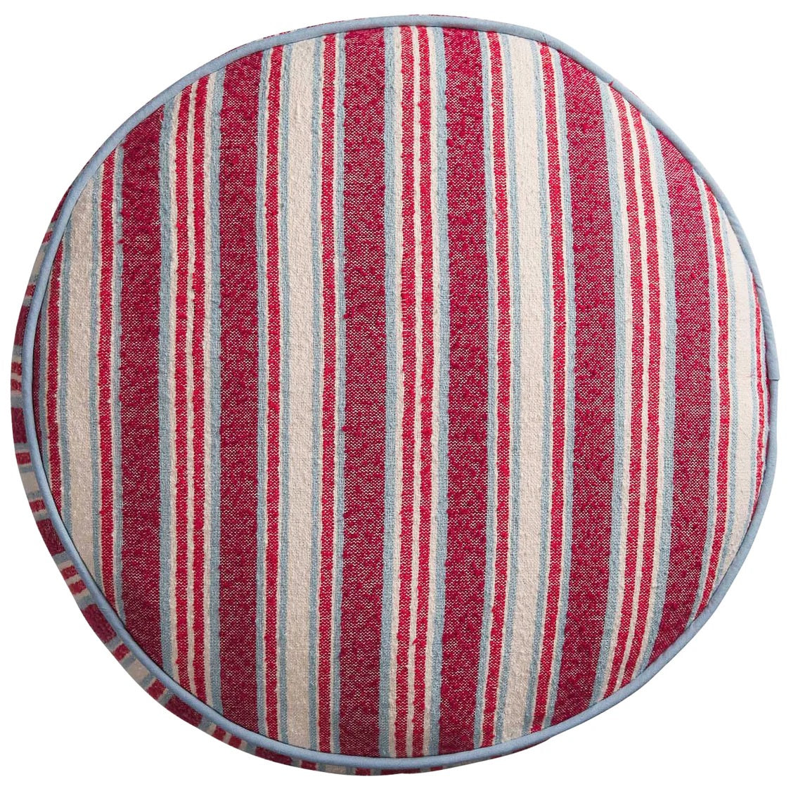 SAGE & CLARE SELENE WOVEN FLOOR CUSHION: CRIMSON