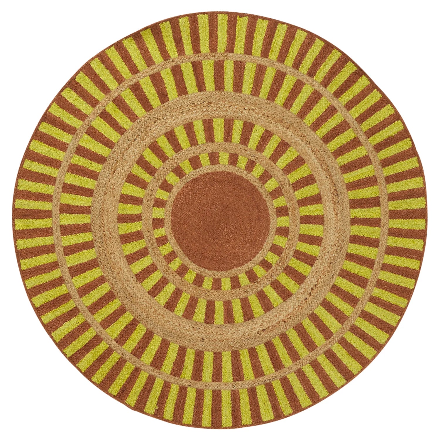 SAGE & CLARE FERNANDA JUTE RUG: ANISE