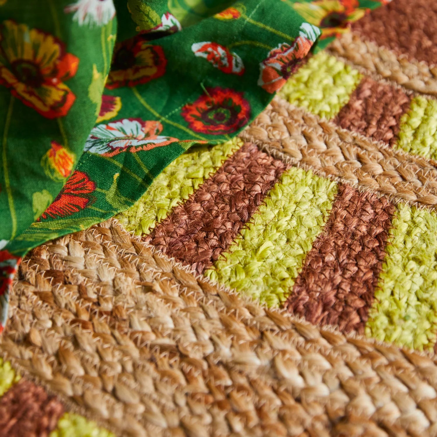 SAGE & CLARE FERNANDA JUTE RUG: ANISE